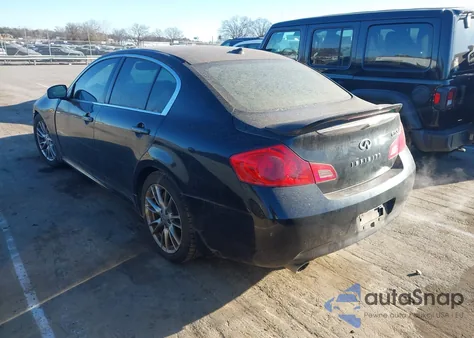 2008 Infiniti G35 Journey z USA, uszkodzony, nr VIN JNKBV61E78M200254